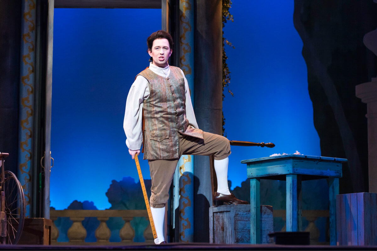 Student act in a performance