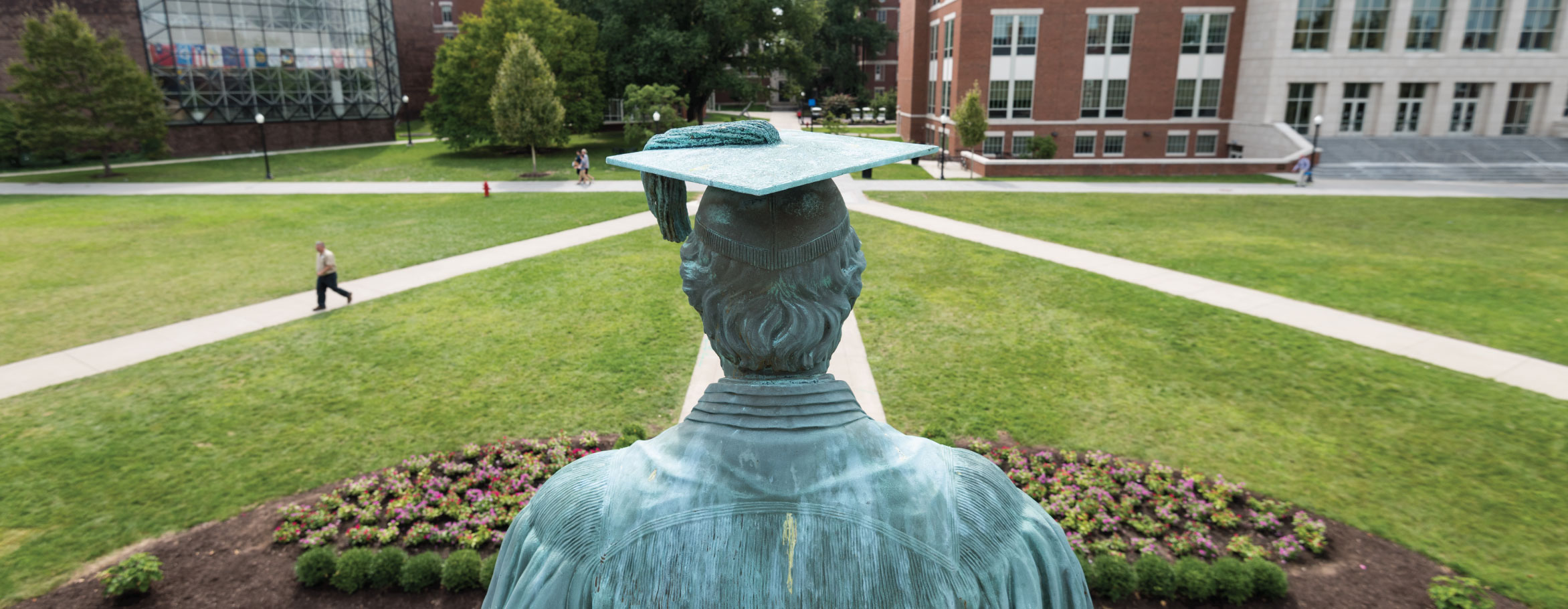 Graduate of University of Rochester during commencement