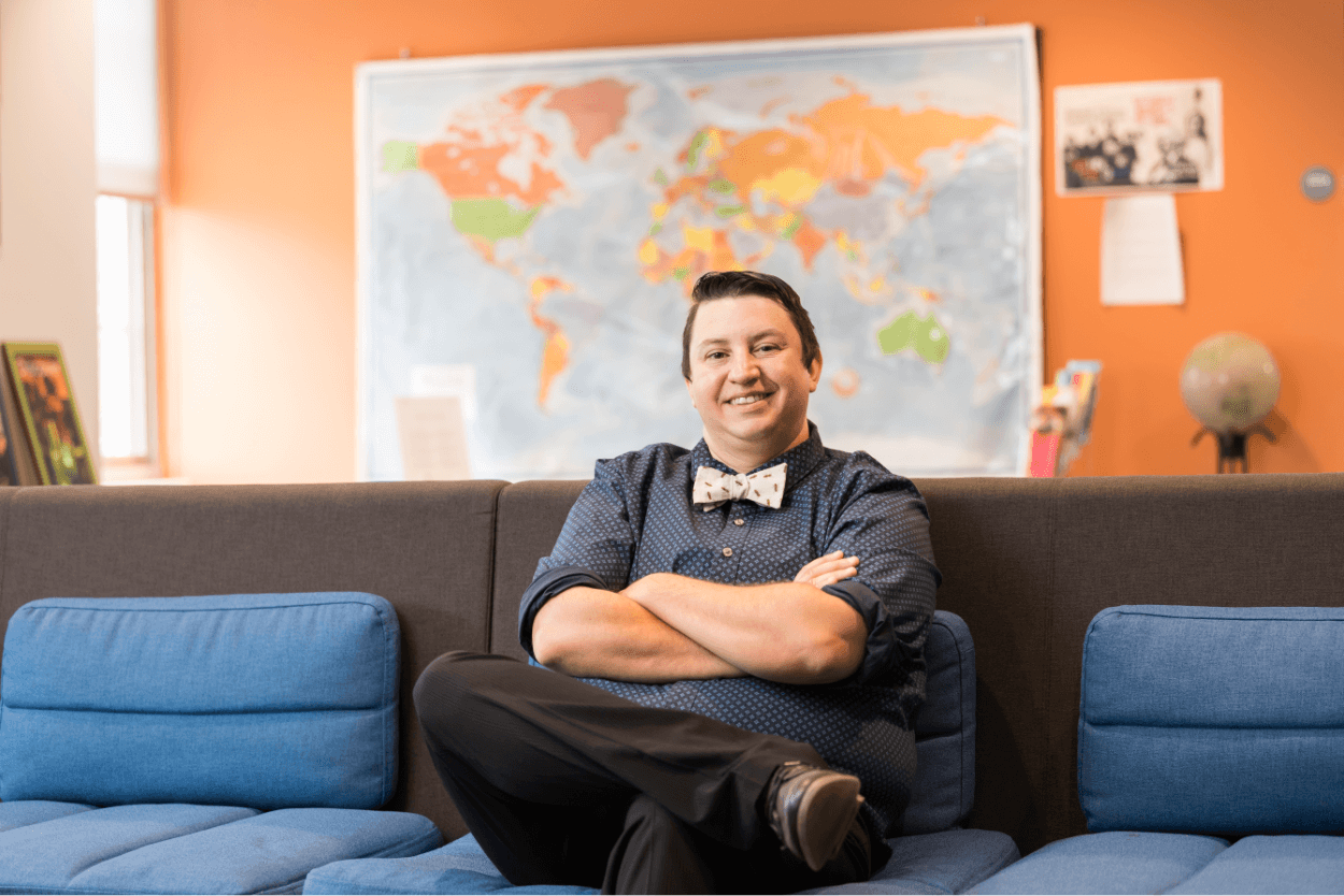 Col Raimond, the University's director of the Burgett Intercultural Center.