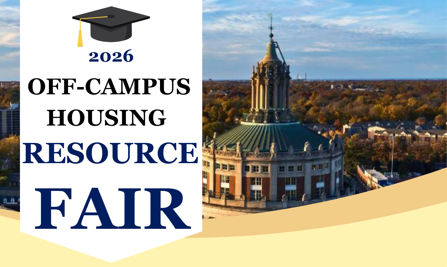 A graphic promoting the fair.