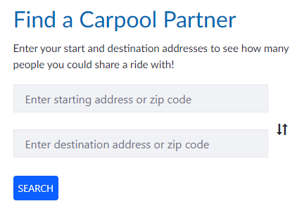 Find a carpool partners with 511NY Rideshare